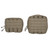 Backs of Medium and Large Multi-Function Pouch Side by Side