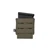 Back of Short Action AICS Rifle Magazine Pouch Showing how you MOLLE it