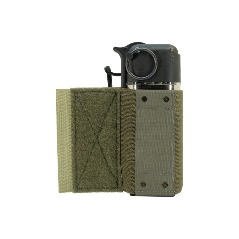 Front View of Large Sidekick Flashbang pouch with Liberty Dynamic rattle stop