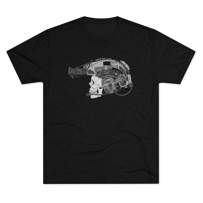 魅了 Dimmoire SkullダメージT Tシャツ/カットソー(七分/長袖) - com