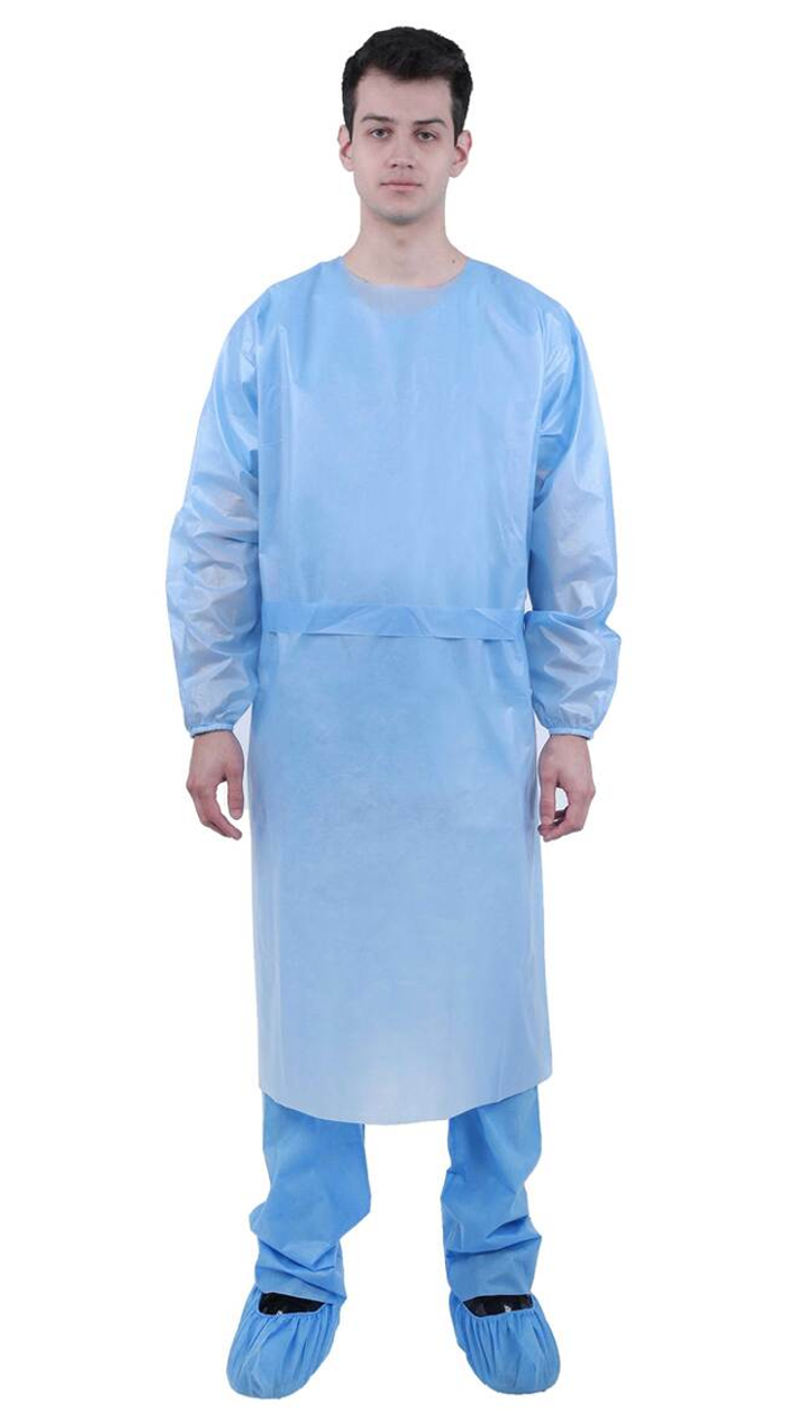 Non Sterile Surgical Gown AAMI Level 2 for Hospital Isolation Gown - China  Isolation Gown Blue, Disposable Isolation Gown | Made-in-China.com