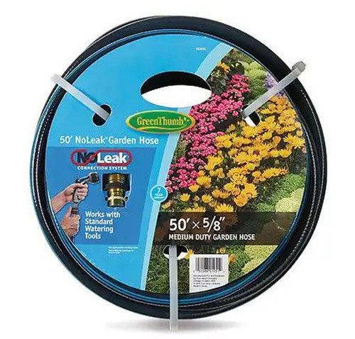 Green Thumb 15250-GT 5/8" X 50' GARDEN HOSE With Quick Connect End