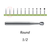 Carbide Burs. FG-1/2 Round. Clinic Pack of 100/bag