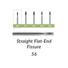 Carbide Burs. FG-56 Straight Flat-End Fissure. Clinic Pack of 100/bag