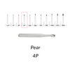 Carbide Burs. FG-4P Pear Shape. Clinic Pack of 100 pcs/bag