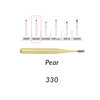 Great White Burs. GW330 Pear 10 pcs.