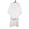 Washable Isolation Gown Drop Shoulder White