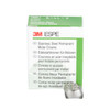 3M ESPE Stainless Steel Permanent Molar Crowns, Lower Left First Permanent Molar, 5 Crowns