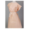 Patient Gown 30 in x 42 in Peach 50/Case