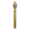 Alpen Turbo Cut Diamond Bur Friction Grip Super Coarse 811-033TC 5/Pack