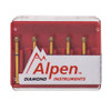 Alpen Diamond Bur Friction Grip Super Coarse 878K-023SC 5/Pk