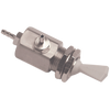 Toggle Valve, On/Off, 3-Way, Gray