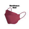 KF94 Face Mask, Bordeaux Red, 10/Pack - Overstock