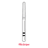 Premier, Two Striper Diamond Bur, 50/Pack, 782.8C, 2050424