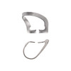 Hu-Friedy, Rubber Dam Clamp, #106R, Satin Steel, RDCM106R
