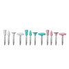 Coltene, KENDA C.G.I. Polishers for Composites, Compomers and Glass-Ionomers, Assortment, RA, 12pcs, 900.012