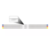 NTI Diamond Finishing Strips Serrated Fine, 10/Pack