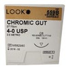 Sutures. Chromic Gut. 559B 4-0 27" C-6 3/8 Circle 19mm 12/Pack