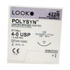 Sutures. PolySyn. 422B 4-0 27" C-3 3/8 Circle 19mm 12/Pack
