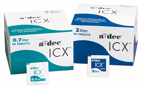 ICX Water Treatment Tablets for 2L Bottle 50/Bx Dental Deals Canada