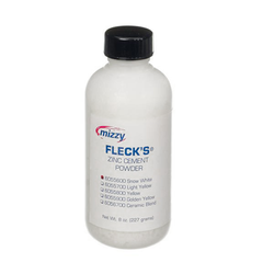 Fleck's Zinc Cement Powder Snow White 8oz