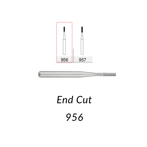 Carbide Burs. FG-956 End Cut. 10 Pcs.