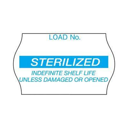 Comply Load Label 1-1/8 x 5/8" For Sterilization Blue 12/Ca