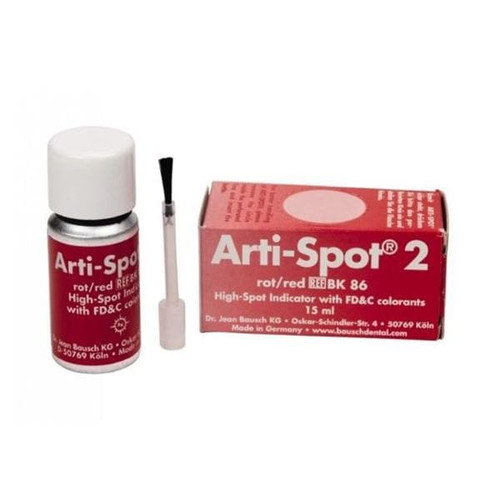 Arti-Spot 2 Brush On High Spot Indicator Liquid Red FD&C Colorants