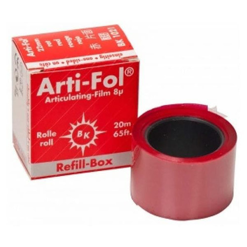 Arti-Fol I Articulating Film Ultra Thin Red Single Sided Refill