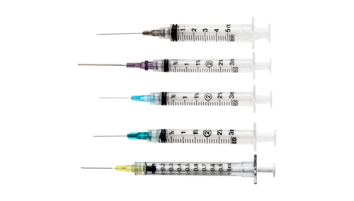 Syringe/Needle 10cc 21Gx1" Conventional 100/Box