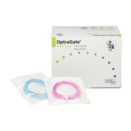 Ivoclar Vivadent, OptraGate 3D Lip & Cheek Retractor Small Blue / Pink 40/Bx, 669088