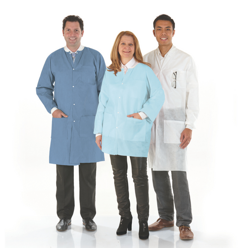 Medicom SafeWear High Performance Lab Coat, white frost