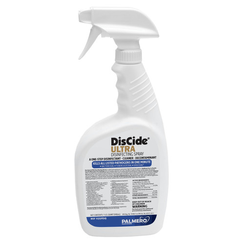 Palmero, DisCide ULTRA, Quart w/Sprayer, 3565Q