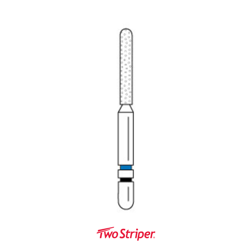 Two Striper Ztech Diamond Bur Friction Grip, 550.8ZM, 5/Pack