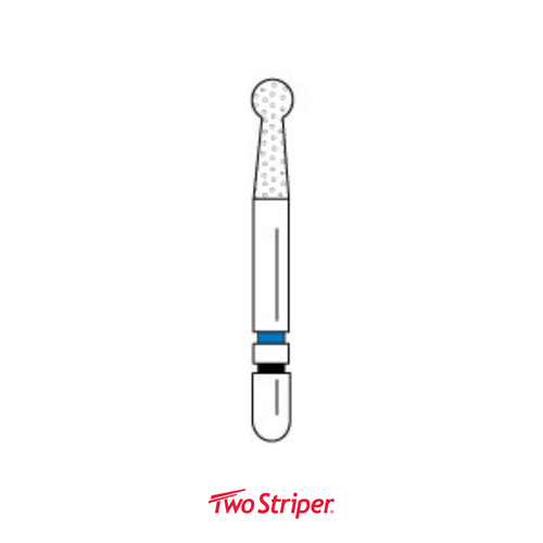 Two Striper Ztech Diamond Bur Friction Grip, 125NZM, 5/Pack