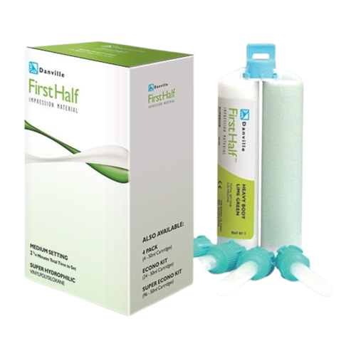 Danville First Half Medium Setting Time Impression Material, 50 mL