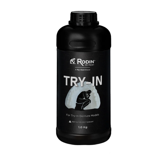 Pac-Dent, Rodin Try In, 1 kg Bottle, 3DR-TIF