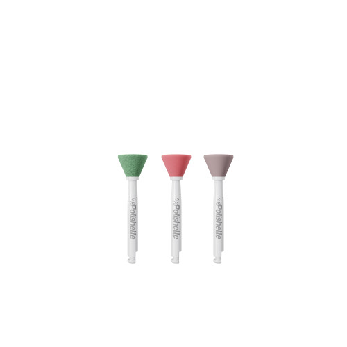 Coltene, Polishette Mini Shaped Polishers for Composites and Hybrid-Ceramics, Single-Use, Cup-Mix, RA, 24pcs, PS715X.024