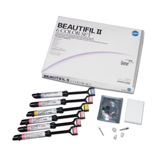 Beautifil II Syringe 6 Color Set