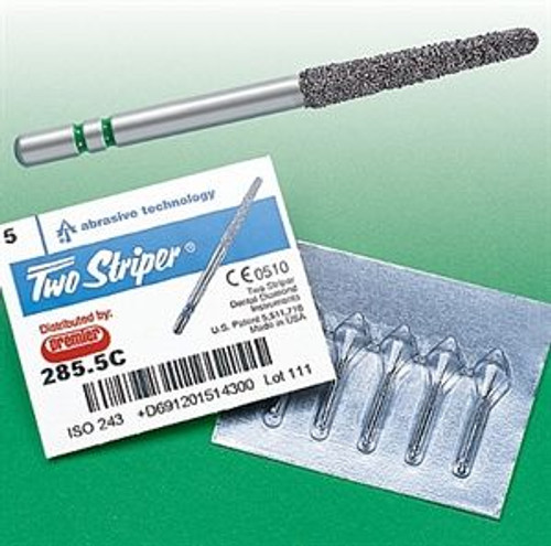 Two Striper Diamond 780.9S taper round coarse ss       