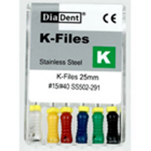 K-Files 31mm 6/Pk (Diadent)