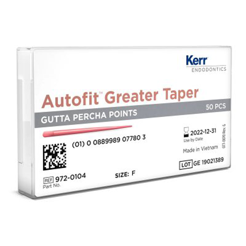 Autofit Greater Taper Gutta Percha 50/Pk