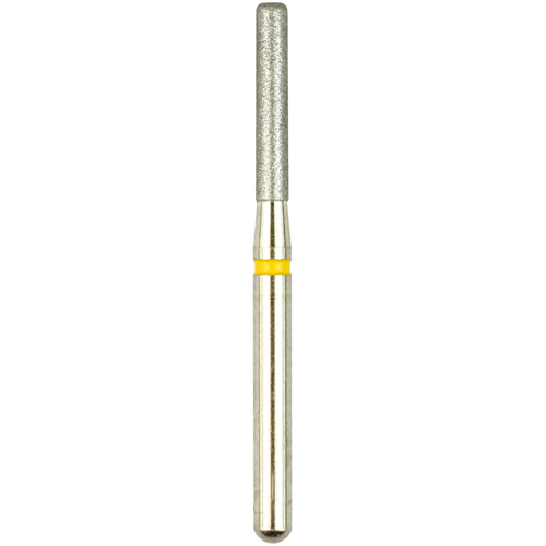 Robot Point Straight Cylinder Diamond FG 808V SuperFine 1/pk