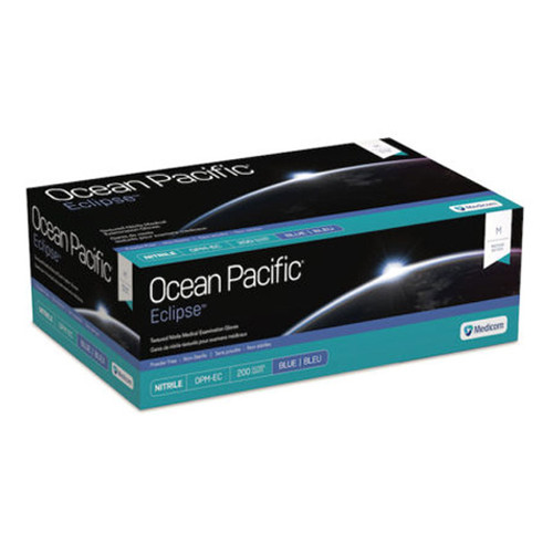 Ocean Pacific Eclipse Midnight Blue Nitrile Powder Free Gloves 200/box