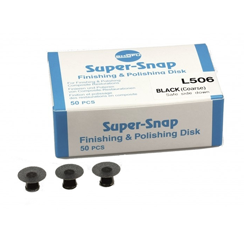 Super-Snap Refills Coarse (50/Pk), Black