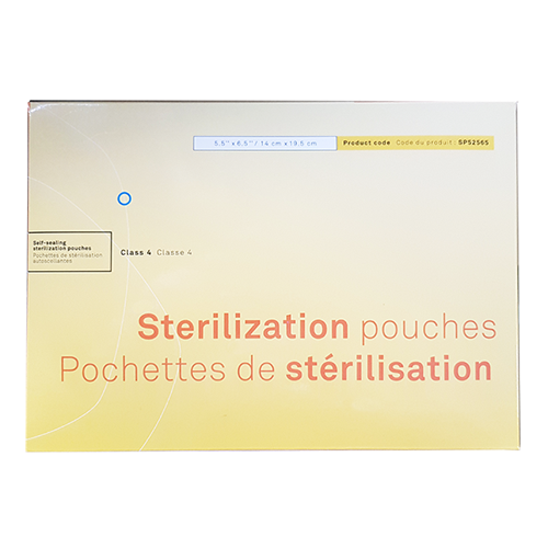 Aurelia Self-Sealing Sterilization Pouches. Class 4 -  5.25" x 6.5