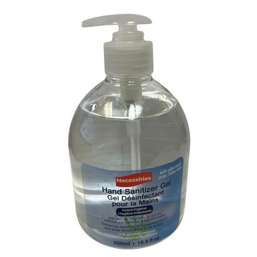 Hand Sanitizer Gel with Aloe Vera, Instant Hygiene, 500ml