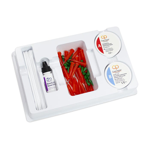 Core Paste Jars White Quick Set with Fluoride Self-Cure Kit