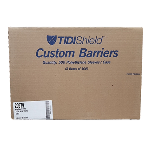 Tidishield Digital X-Ray Sensor Sheaths Carestream/Kodak 6100 Size 0 500 (5 Boxes Of 100)