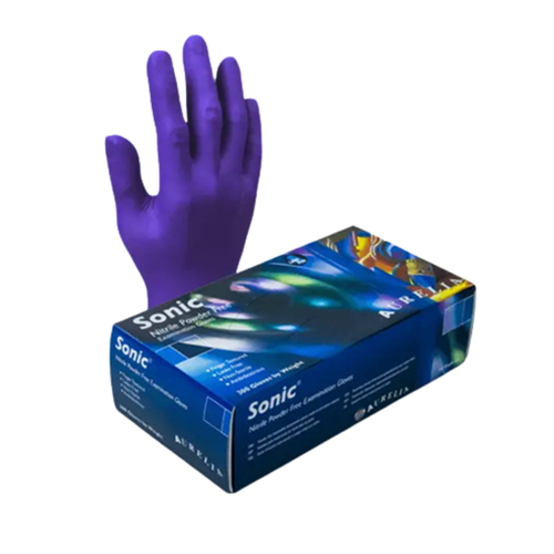Sonic Gloves Nitrile PF, 300/Box